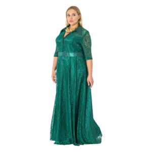 Green Long Women Dress